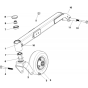 52"/132cm Cutting Deck Assembly-3 for Husqvarna Cutting Deck C132 Riders