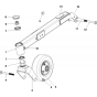 61"/155cm Cutting Deck Assembly-3 for Husqvarna Cutting Deck C155 Riders