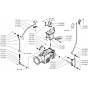 Controls Assembly for Camon C6 (PowerSafe) Rotovators