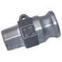 Camlock Coupling 1.1/2" Type F Plug Aluminium for Quick Hose Connections