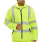 Carnoustie Fleece Jacket Class 3 High-Vis Polyester Fabric Saturn Yell S