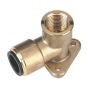 Wingback Elbow 15mm x 1/2"BSP Brass (John Guest Speedfit - PM15WB) Sealey Part No. CAS15BWE