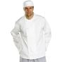 Chefs / Catering Jacket Poly/Cotton Long Sleeve Stud Fastening White SML