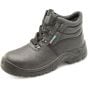 Click 4 D-Ring Boot Leather Upper 200 Joule Steel Toe Cap Black Size 06.5