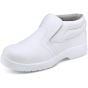 Micro-Fibre Boot S2 Slip Resistant 200 Joule Steel Toe Cap White Size 06