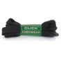 Click Flat Shoe Lace Single Pair High Quality Polyester Black Length 70cms