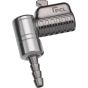 PCL Air Connector, Angled, Swivel, Open End, Hose Tail for 7.9mm Bore Hose - CH4K01