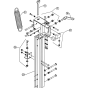 Gallows Cutting Head Assembly for Norton Clipper CHW Table Saw