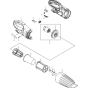 Main Assembly for Makita CL070DZ Cordless Cleaner & Cylclone Cleaner 