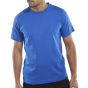 Tee Shirt H/Weight 180gsm Cotton Twin Stitching Hem & Neck Royal Blue XXXL