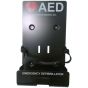 AED Wall Bracket & Fixings Steel Frame holds AED Units c/w Velcro Straps