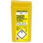 Sharps Bin Welded Construction for Added Strength and Safety 0.2L Capacity