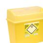 Sharps Bin with Pivot Flap ensures Safe Disposal of Blades 30.0L Capacity