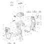 Top, Front and Back Cover Assembly for Atlas Copco Cobra Combi Breakers