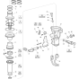 Hammer Piston and Drill Housing Assembly for Atlas Copco Cobra Combi Breakers