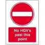 No HGV's Past 3mm Foamex