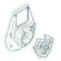 Crankcase Pair BS50-2 - Genuine Wacker Part No. 0183786
