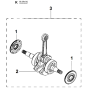 Crankshaft Assembly Husqvarna 236e