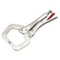 Locking C-Clamp with Regular Tips 150mm (6in)