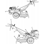 Decals for Husqvarna CRT 35 Cultivator/Tiller