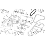 Transmission Assembly for Husqvarna CRT 81 Cultivator/Tiller