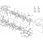 Tine Assembly for Husqvarna CRT 83 Cultivator/Tiller