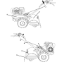 Decals for Husqvarna CRT 900 LS Cultivator/Tiller