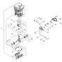 Cylinder, Piston, Crankshaft for ECHO CS-4510ES Chainsaw