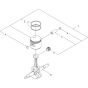 Crankshaft, Piston for ECHO CS-500ES Chainsaw