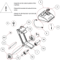 Main Frame Assembly for Norton Clipper CS451-Diesel Floor Saw