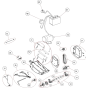 Motor Assembly for Norton Clipper CS451ET Floor Saw