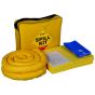 Chemical Spill Kit 50ltr in a Shoulder Bag Contains Absorbent Socks & Pads
