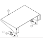 Table Extension Assembly for Norton Clipper CST120-ALU Table Saw