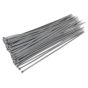 Silver Cable Ties 4.8mm x 300mm, 100 Pack