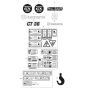 Decals for Husqvarna CT 36