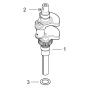 CrankShaft for Kohler CV17 Engines