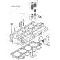 Cylinder Head Assembly for HATZ 4H50T.10 Engines