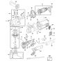 DeWalt D28491 Type 3 Assembly