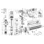 DeWalt D51430 Main Assembly