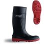Dunlop Acifort Wellington Boot PVC/Rubber Full Safety Toecap Black Sz 10.5