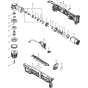 Main Assembly for Makita DA333DWAE Cordless Angle Drill