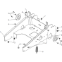 Frame Assembly for Husqvarna DBS51 Commercial Lawn Mower