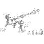 DeWalt DC827C2 Main Assembly