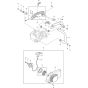 Main Assembly 4 for Makita DCS330TH Chainsaws