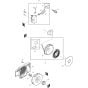 Ignition and Starter Assembly for Makita DCS340-30 Chainsaws