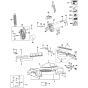 Main Assembly for DeWalt DCS777 Mitre Saw