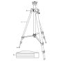 DeWalt DE0881 Tripod Assembly