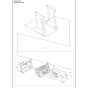 Battery Box for Husqvarna DE120H