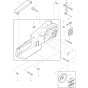 Guide Plate & Clutch Assembly For Makita DES380 Electric Chainsaws