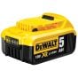 DCB184 XR Slide Battery Pack 18 Volt 5.0Ah Li-Ion by DEWALT - DCB184